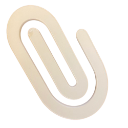 Oversized Sublimation Paper clip  - WS